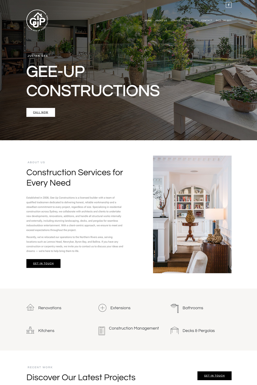 Gee-up-website-screenshot