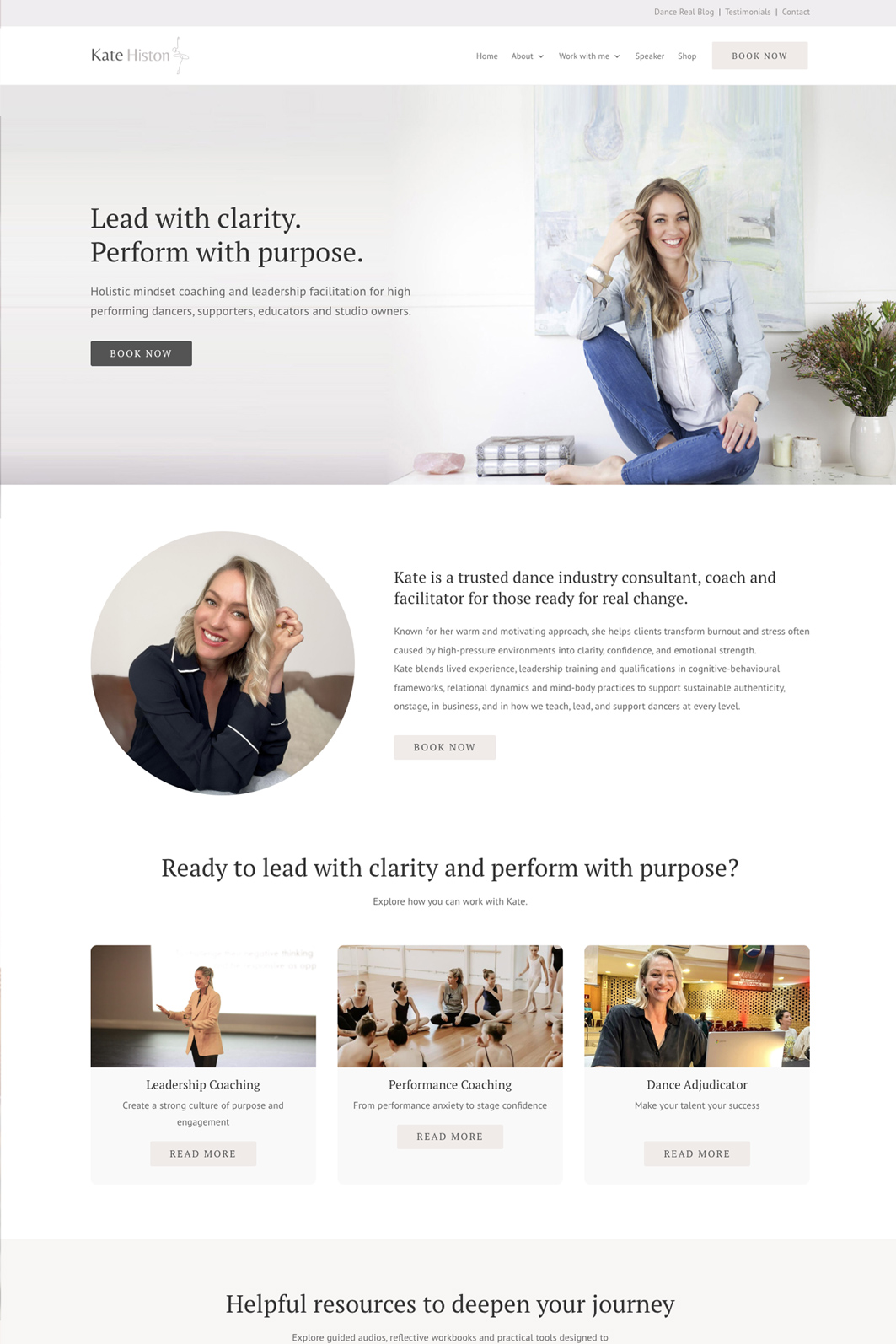 Kate-Histon-website-screenshot