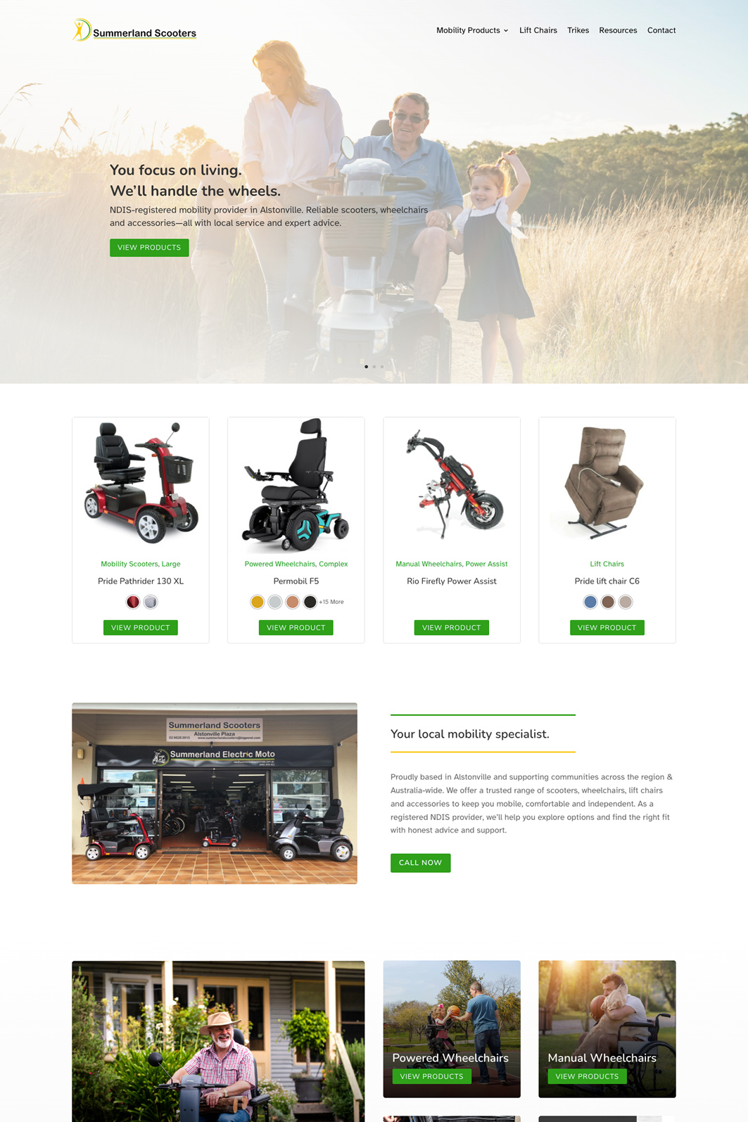 Summerland-Scooters-website-screenshot