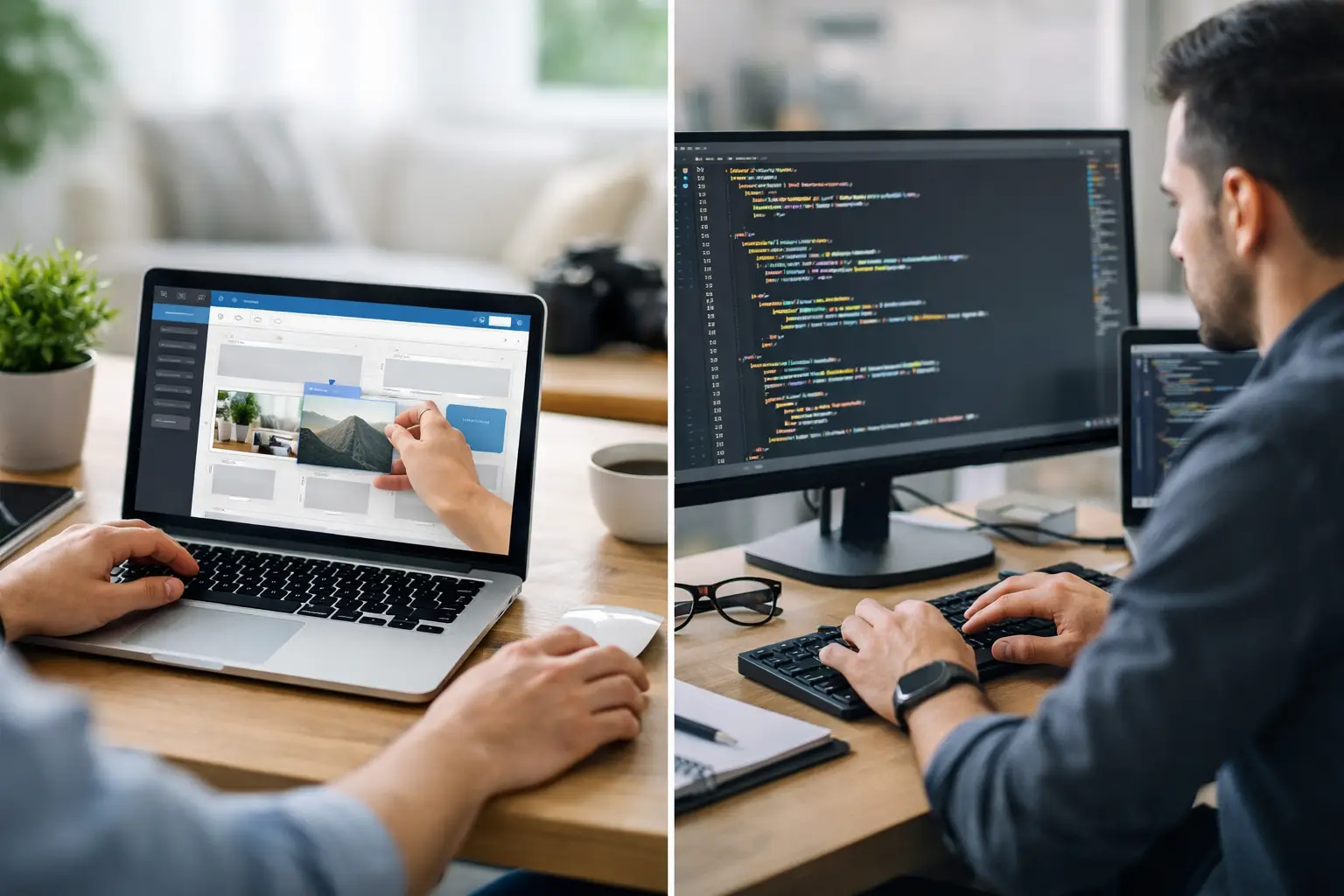 Website Builder Versus Developer for Your Business